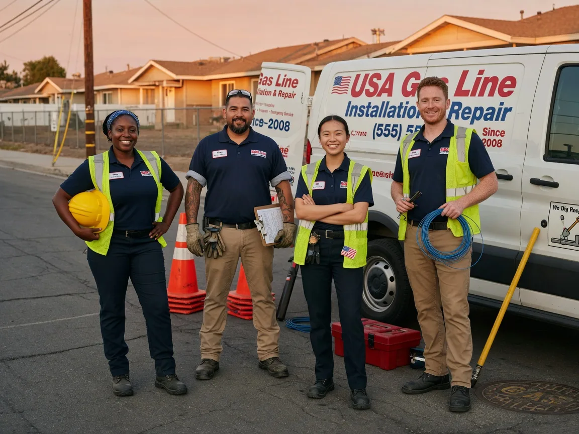 Gas Line Installation company in Mosherville, MI